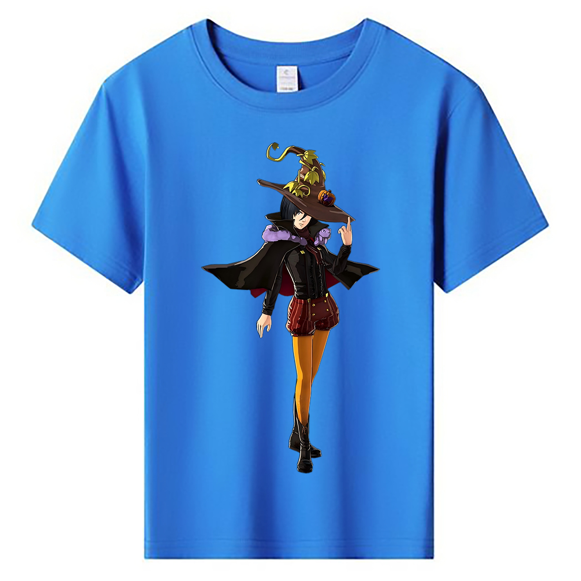 （画像用） 進撃の巨人 ミカサ·アッカーマン Attack on Titan Mikasa Ackerman 綿100％キッズTシャツ（フロントプリント）